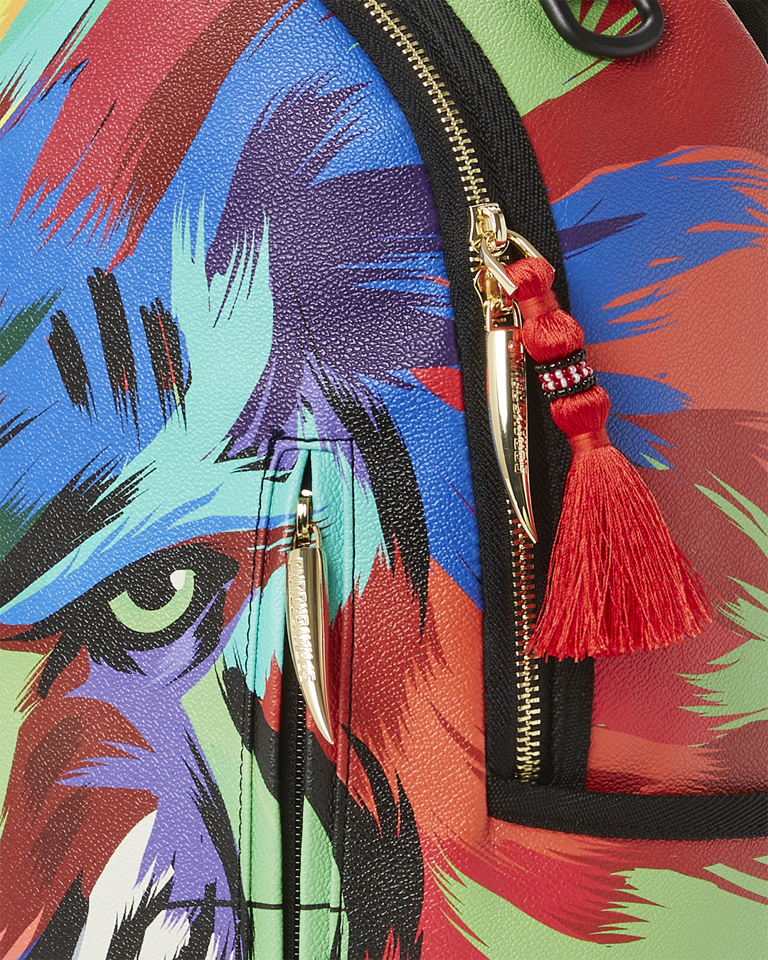 SPRAYGROUND HEAR MY ROAR A.i.6 SANDFLOWER COLLAB BACKPACK (DLXV)