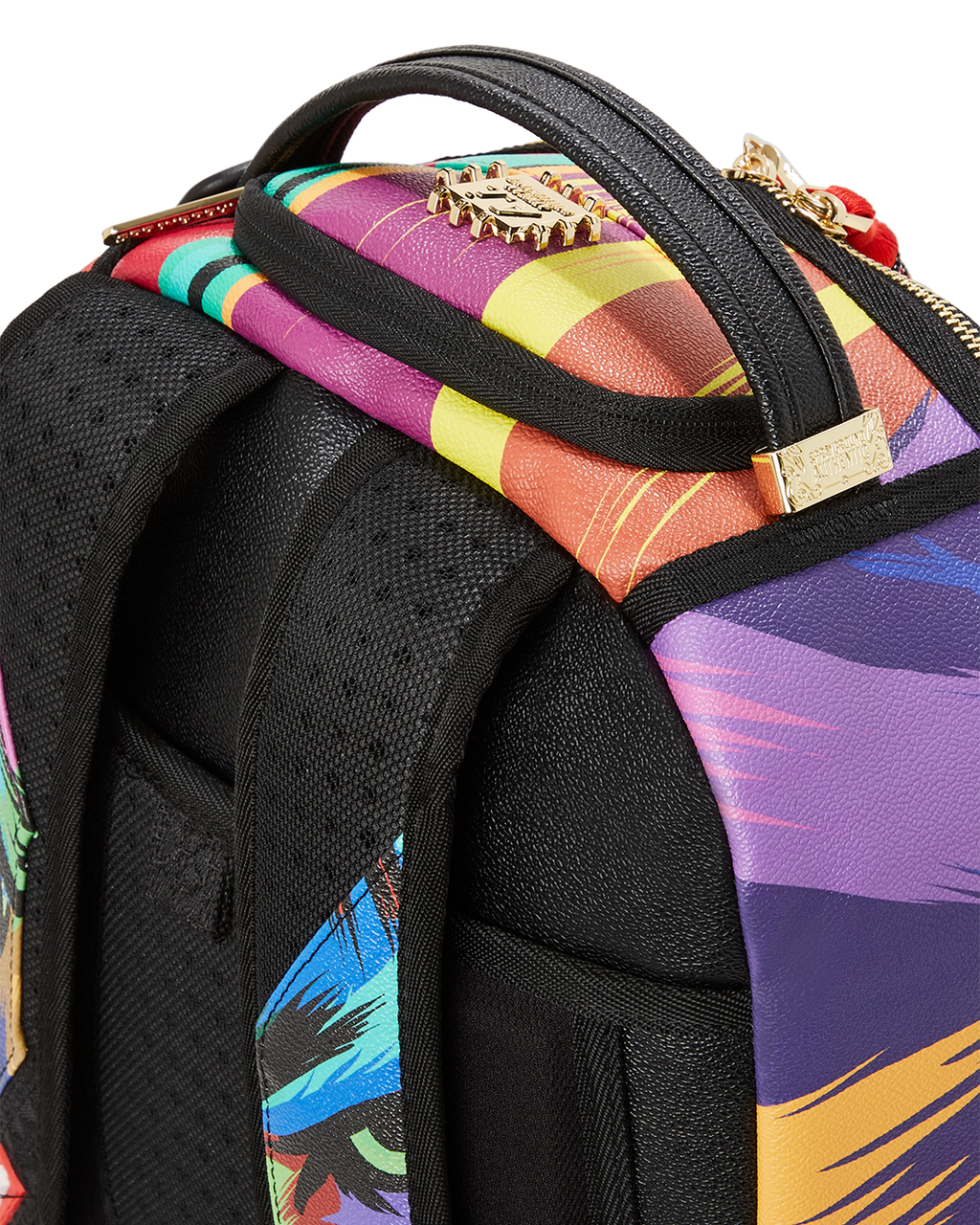 SPRAYGROUND HEAR MY ROAR A.i.6 SANDFLOWER COLLAB BACKPACK (DLXV)