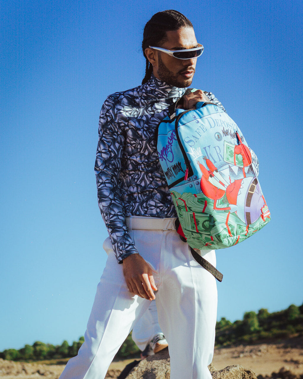 SPRAYGROUND SPONGEBOB MR KRABS HIGH ROLLER (DLXR)