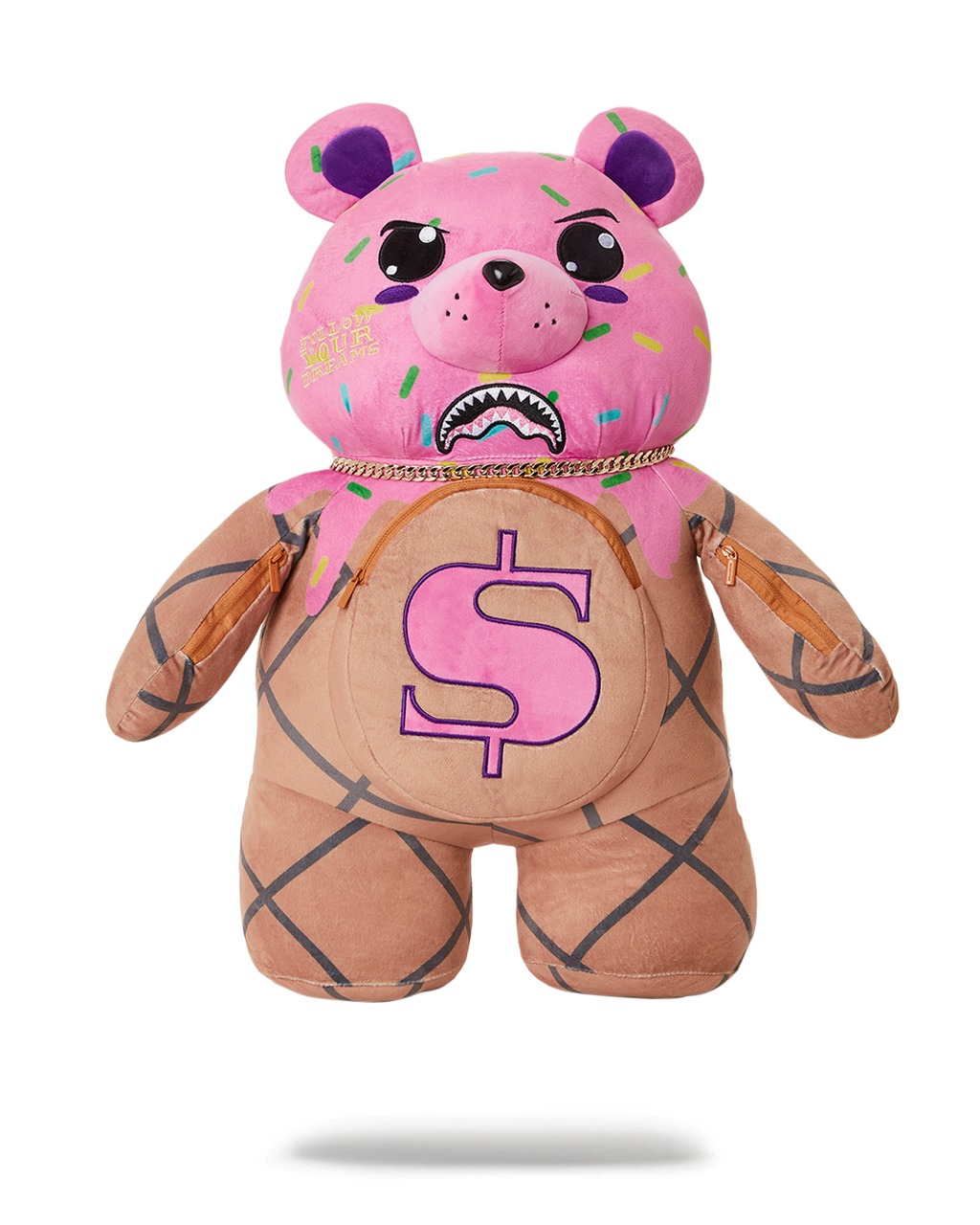 SPRAYGROUND I SCREAM MONEYBEAR TEDDYBEAR BACKPACK