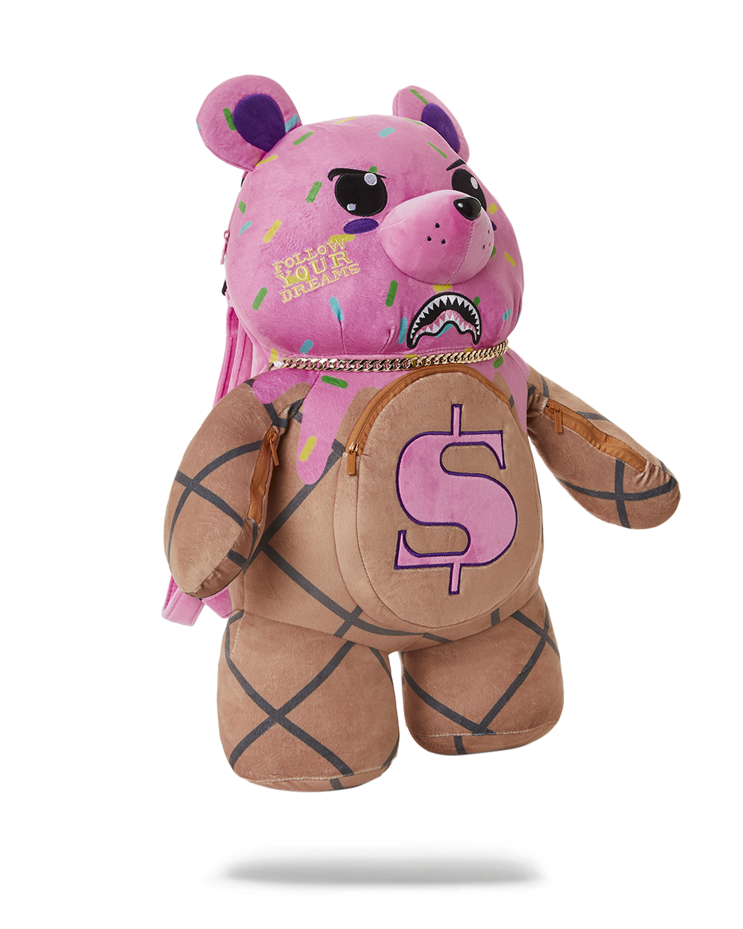 SPRAYGROUND I SCREAM MONEYBEAR TEDDYBEAR BACKPACK