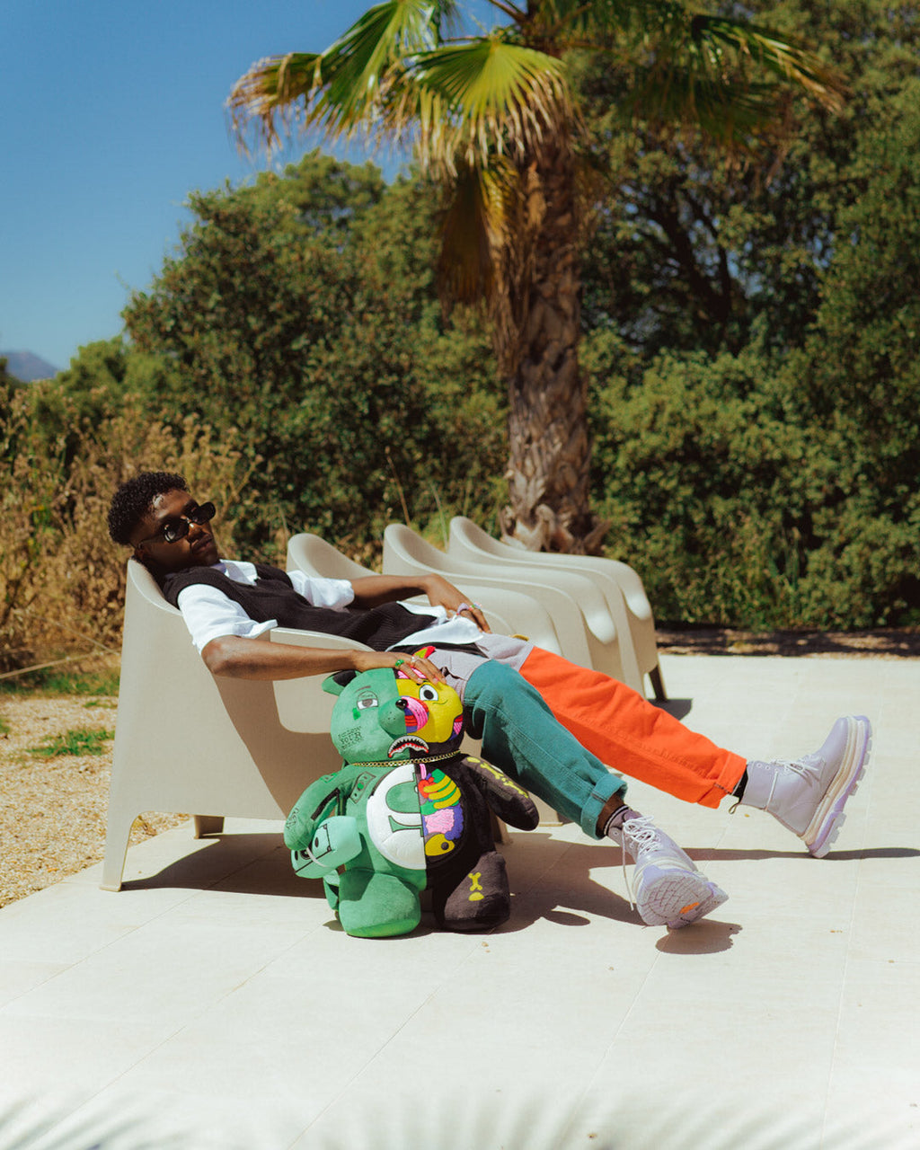 SPRAYGROUND YOUNG X-RAY MONEYBEAR TEDDYBEAR BACKPACK