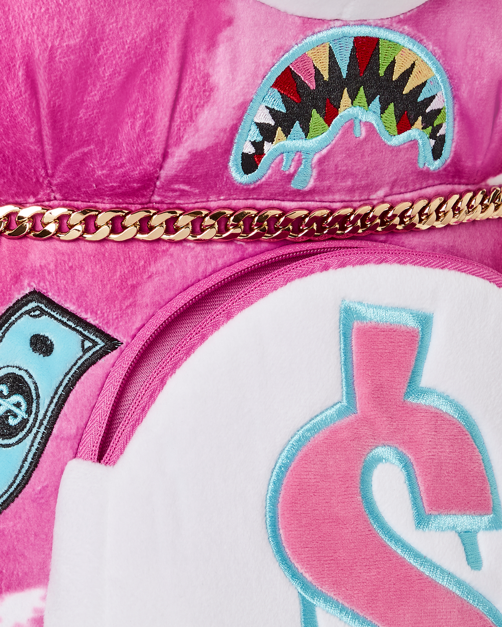 SPRAYGROUND PINK PUNK MONEYBEAR TEDDYBEAR BACKPACK