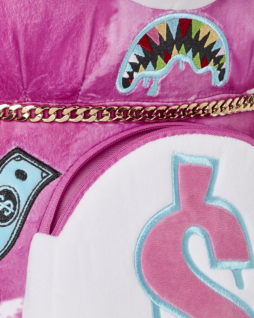 SPRAYGROUND PINK PUNK MONEYBEAR TEDDYBEAR BACKPACK