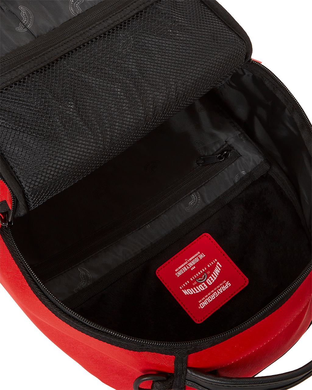 SPRAYGROUND SHARK CENTRAL (RED) (DLXV)