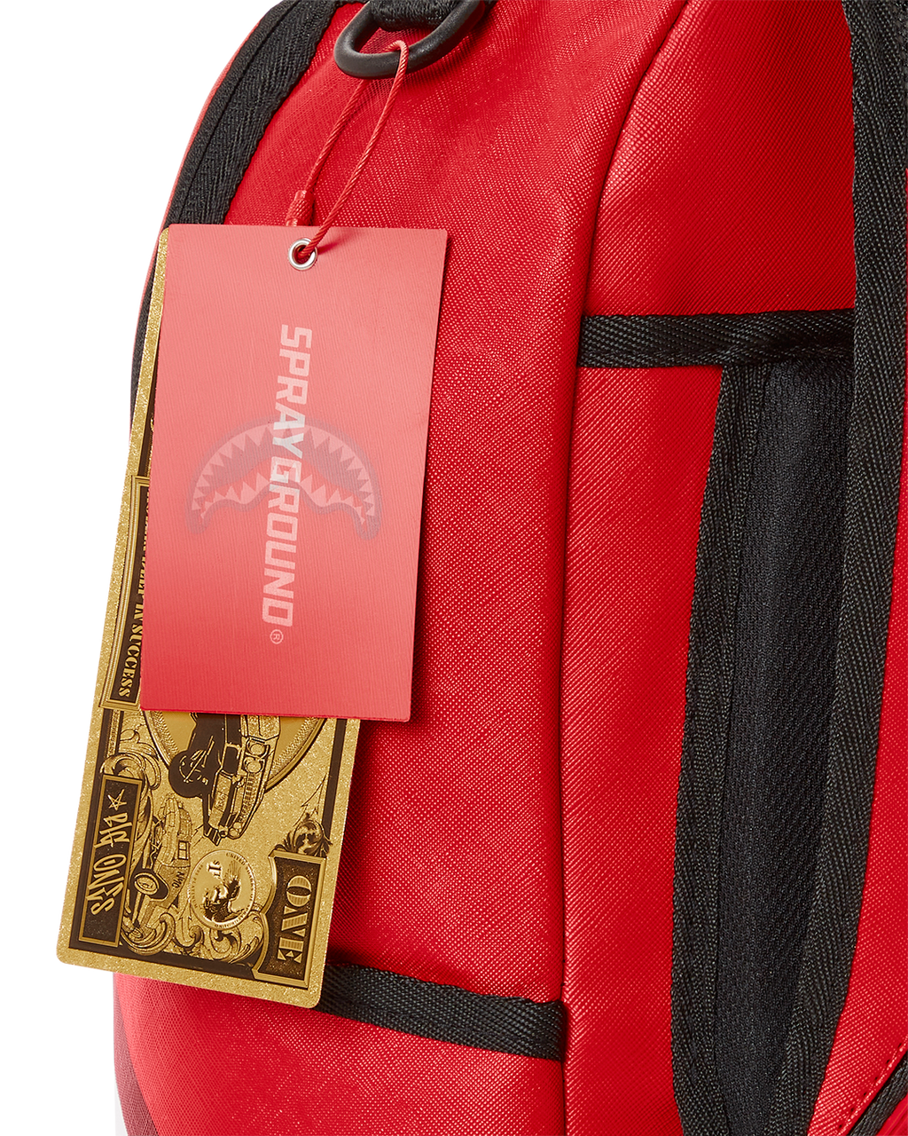 SPRAYGROUND SHARK CENTRAL (RED) (DLXV)