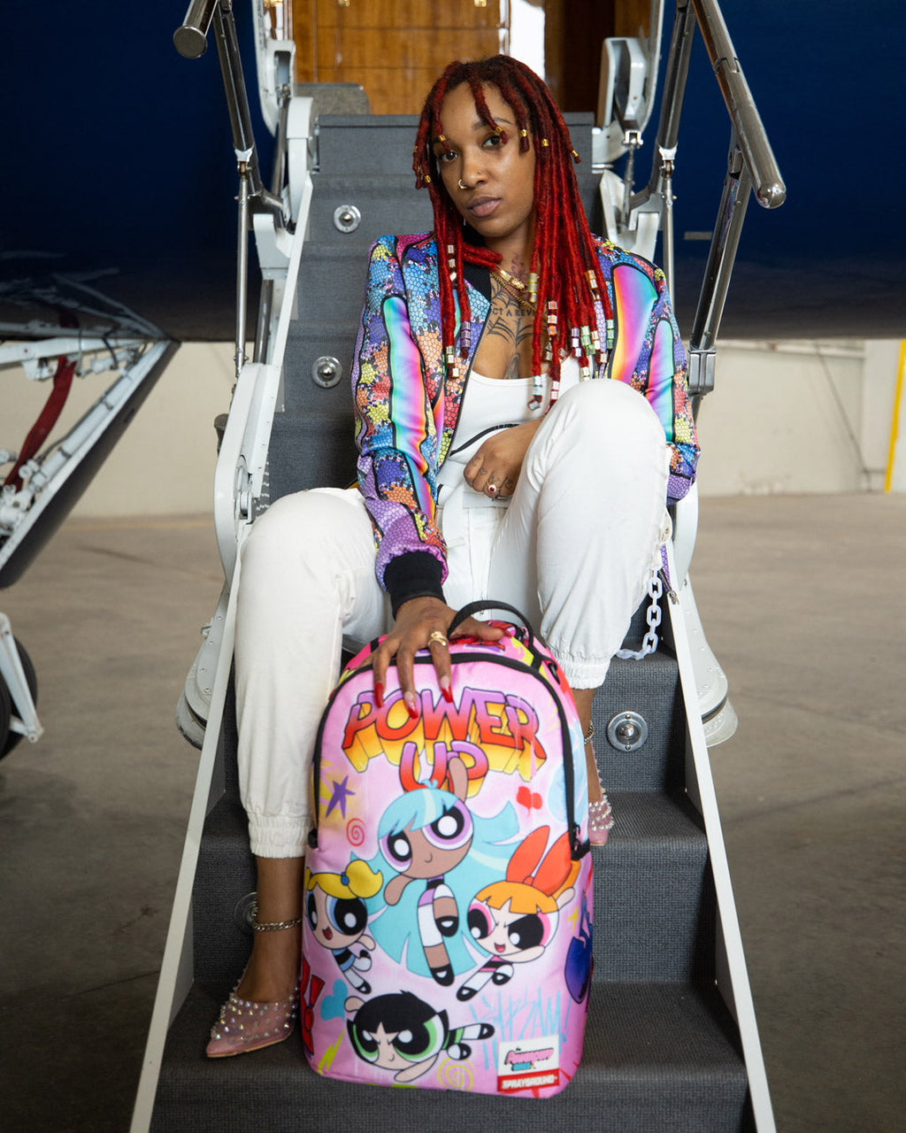 SPRAYGROUND POWERPUFF GIRLS ON THE RUN (DLXR)