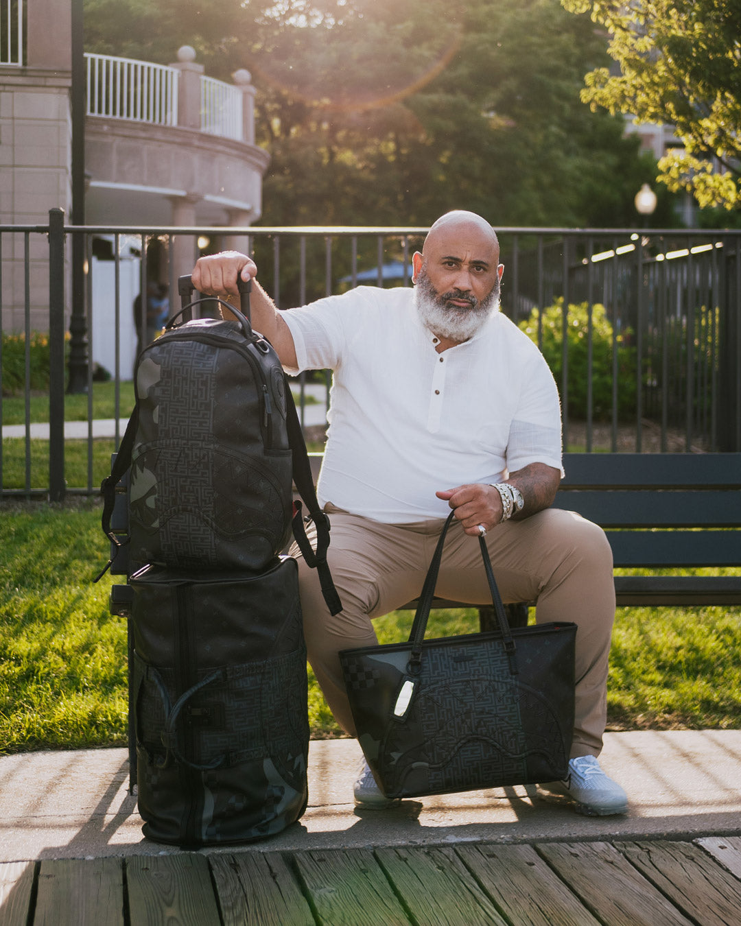 SPRAYGROUND 3AM THE TRILOGY BACKPACK (DLXV)