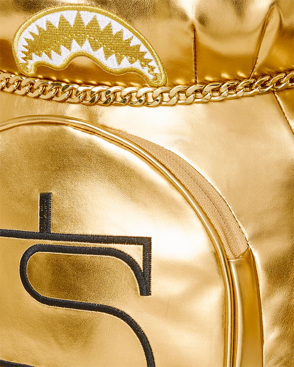 SPRAYGROUND GOLD RUSH MONEYBEAR TEDDYBEAR BACKPACK
