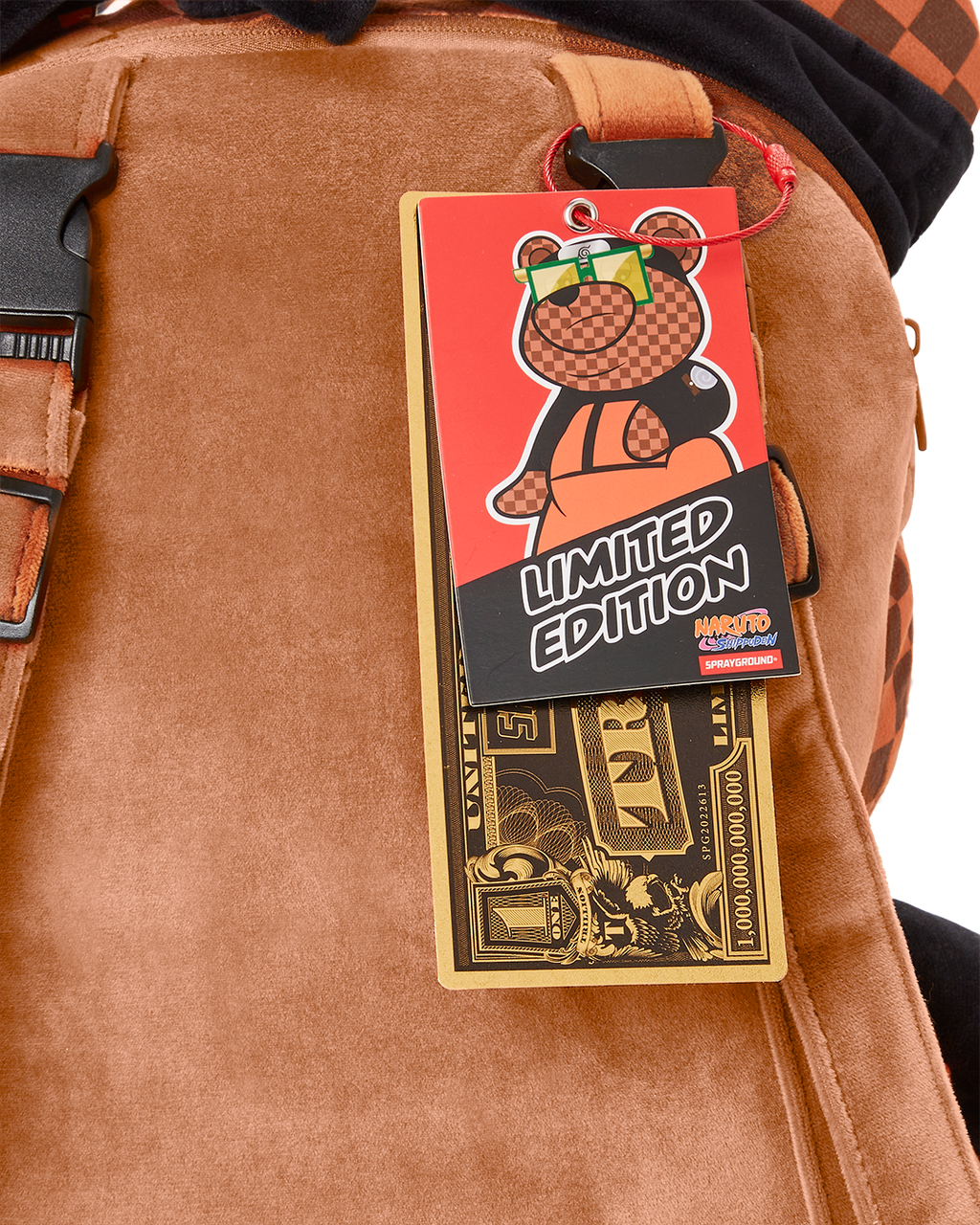 SPRAYGROUND NARUTO MONEYBEAR TEDDYBEAR BACKPACK