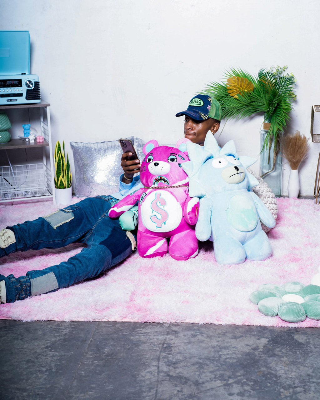 SPRAYGROUND TEDDY RICK MONEYBEAR TEDDYBEAR BACKPACK