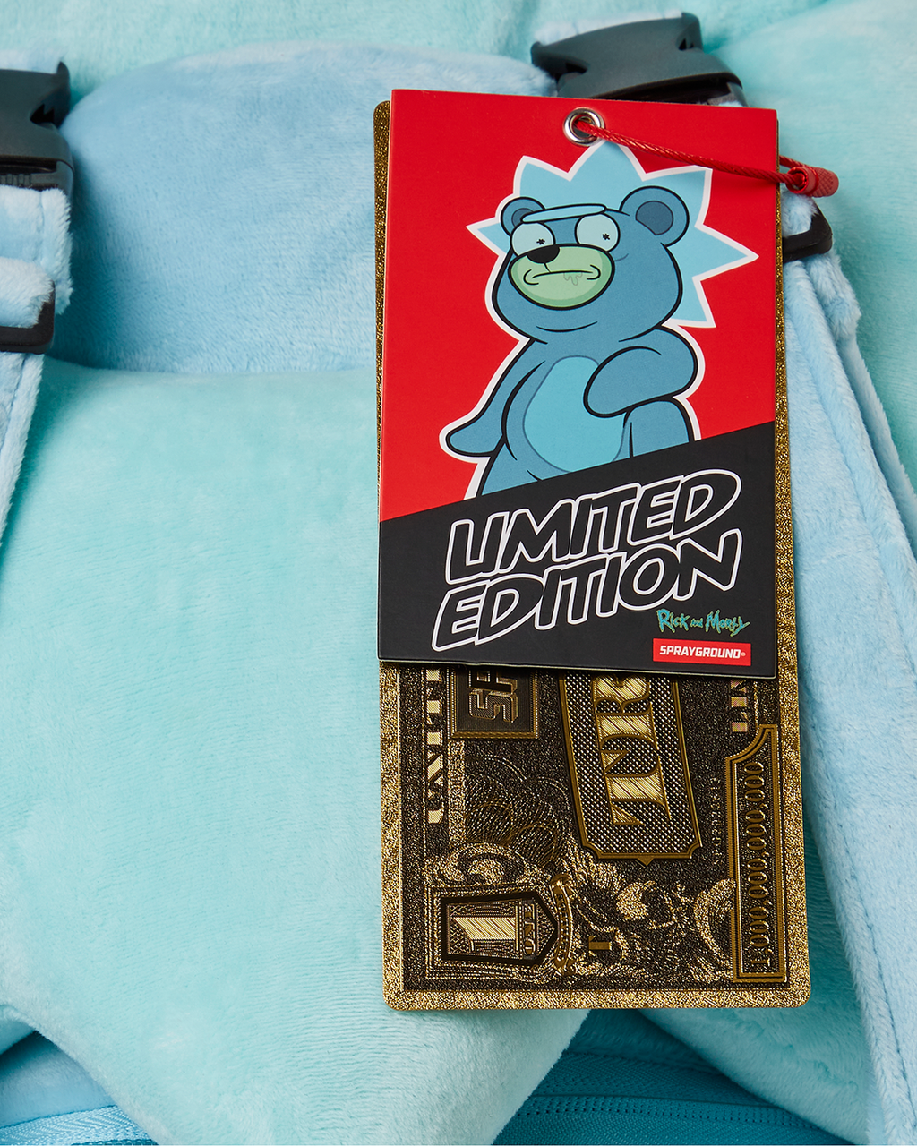 SPRAYGROUND TEDDY RICK MONEYBEAR TEDDYBEAR BACKPACK
