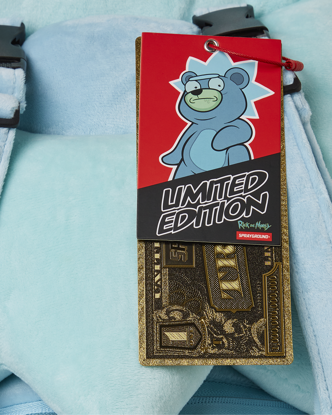 SPRAYGROUND TEDDY RICK MONEYBEAR TEDDYBEAR BACKPACK