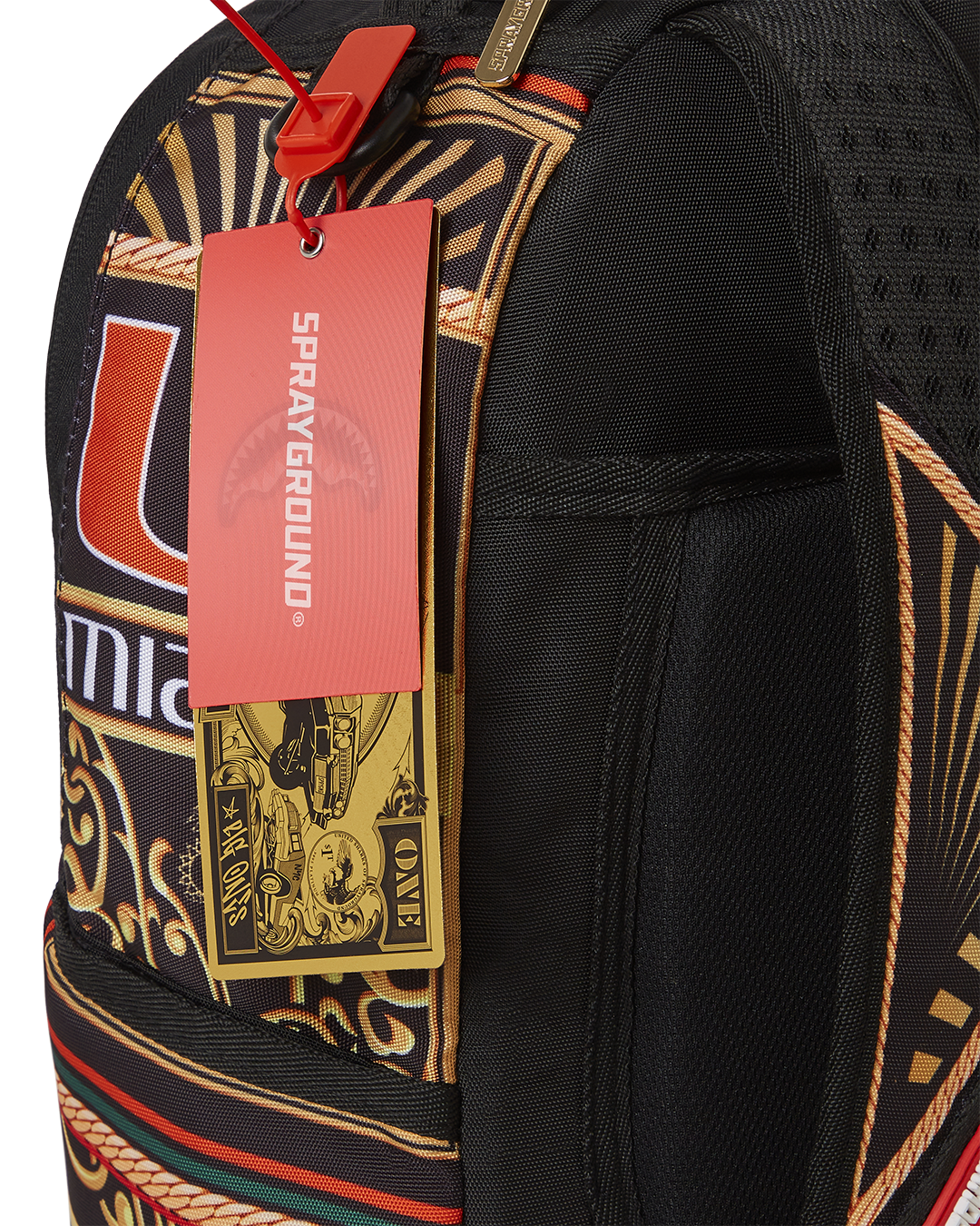 SPRAYGROUND UNIVERSITY OF MIAMI BACKPACK (DLXR)