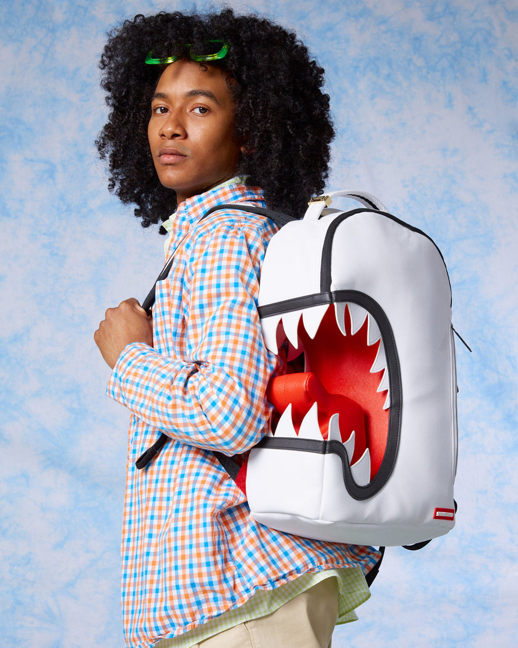 SPRAYGROUND SCREAM SHARK ART PIECE BACKPACK (DLXV)