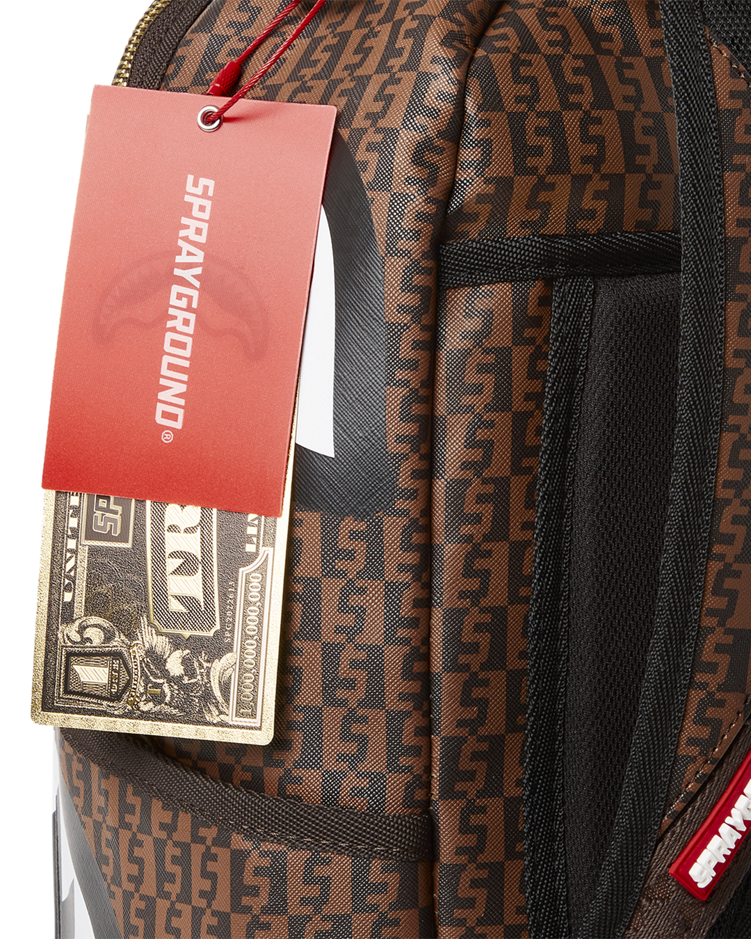SPRAYGROUND CASHIN CHECKS BACKPACK (DLXV)
