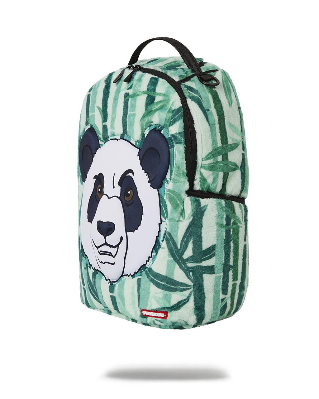 SPRAYGROUND PANDA COZY VELOUR FUR BACKPACK