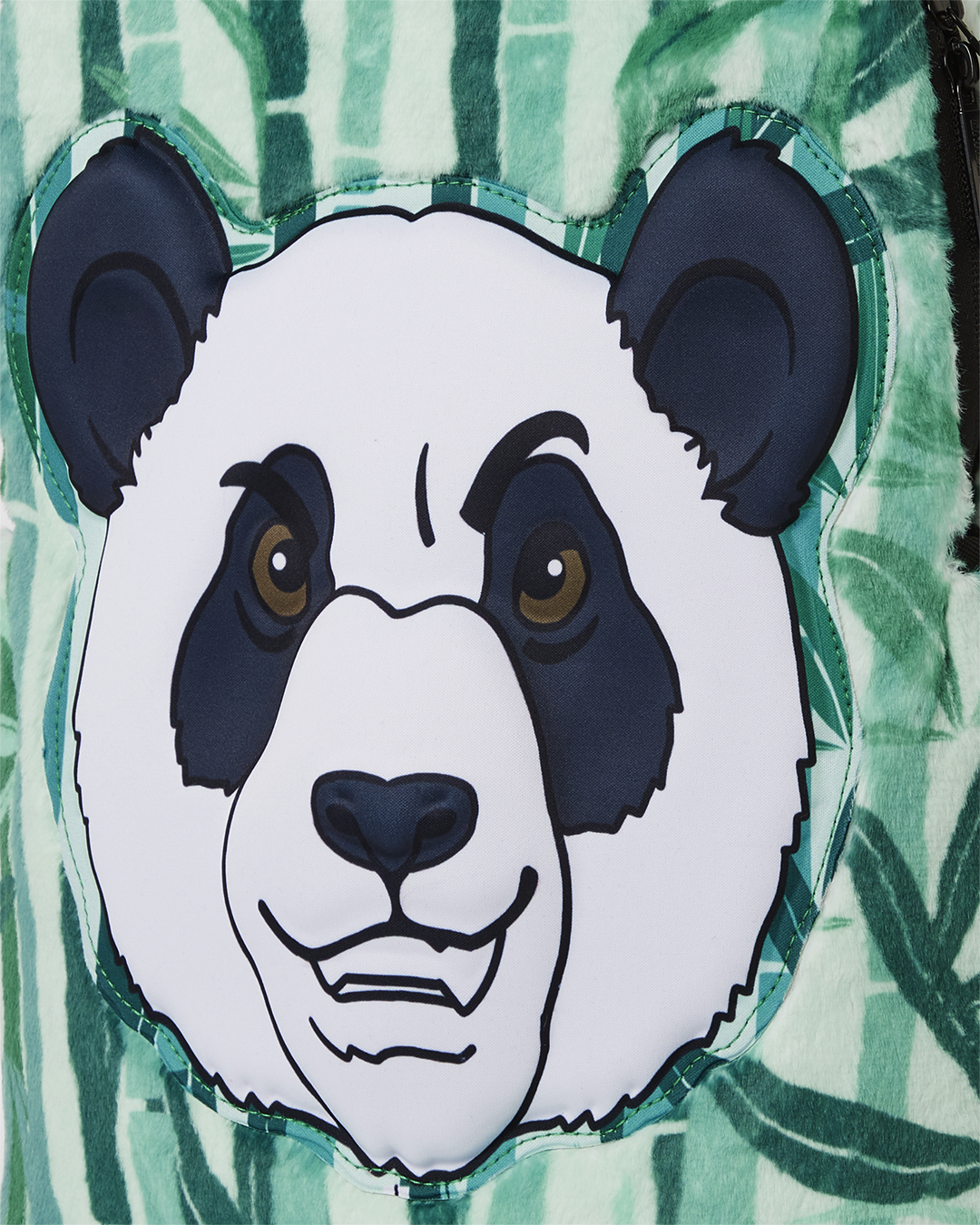 SPRAYGROUND PANDA COZY VELOUR FUR BACKPACK