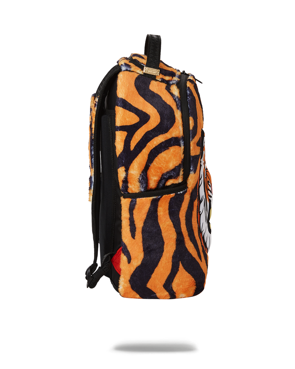 SPRAYGROUND TIGER COZY VELOUR FUR BACKPACK