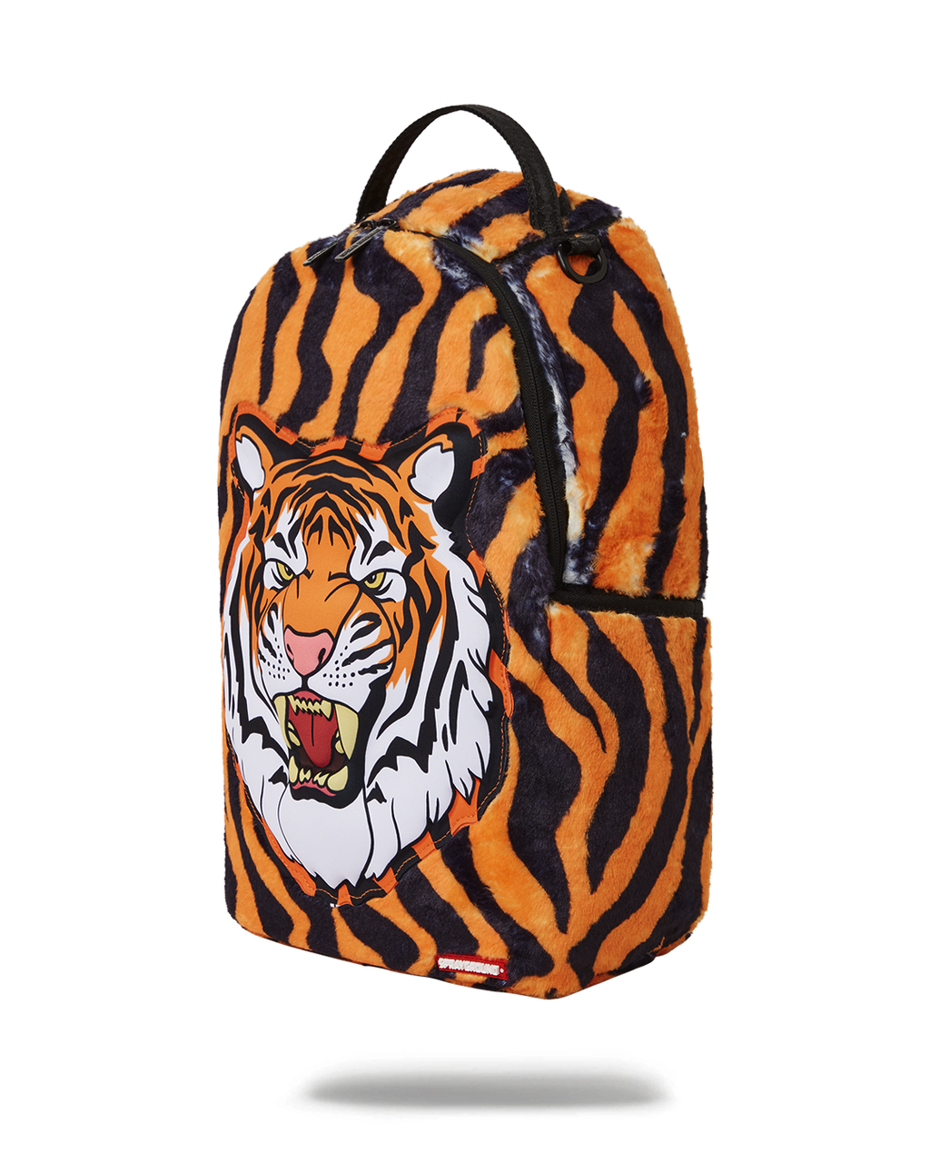 SPRAYGROUND TIGER COZY VELOUR FUR BACKPACK