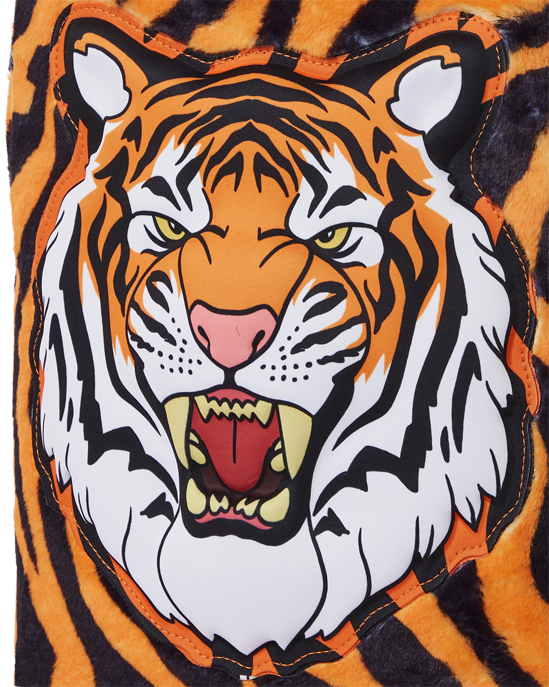 SPRAYGROUND TIGER COZY VELOUR FUR BACKPACK