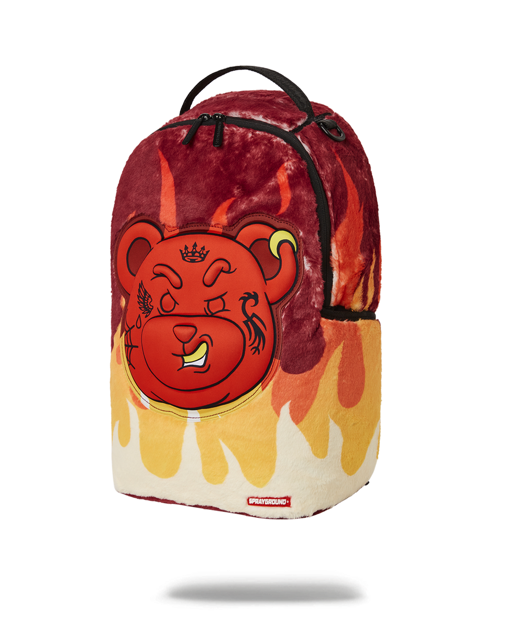 SPRAYGROUND DIABLO COZY VELOUR FUR BACKPACK
