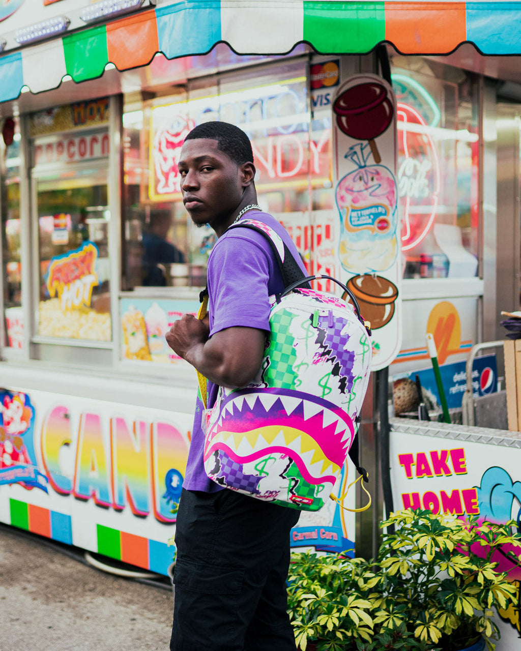 SPRAYGROUND DREAMY TECHNICOLOR BACKPACK (DLXV)