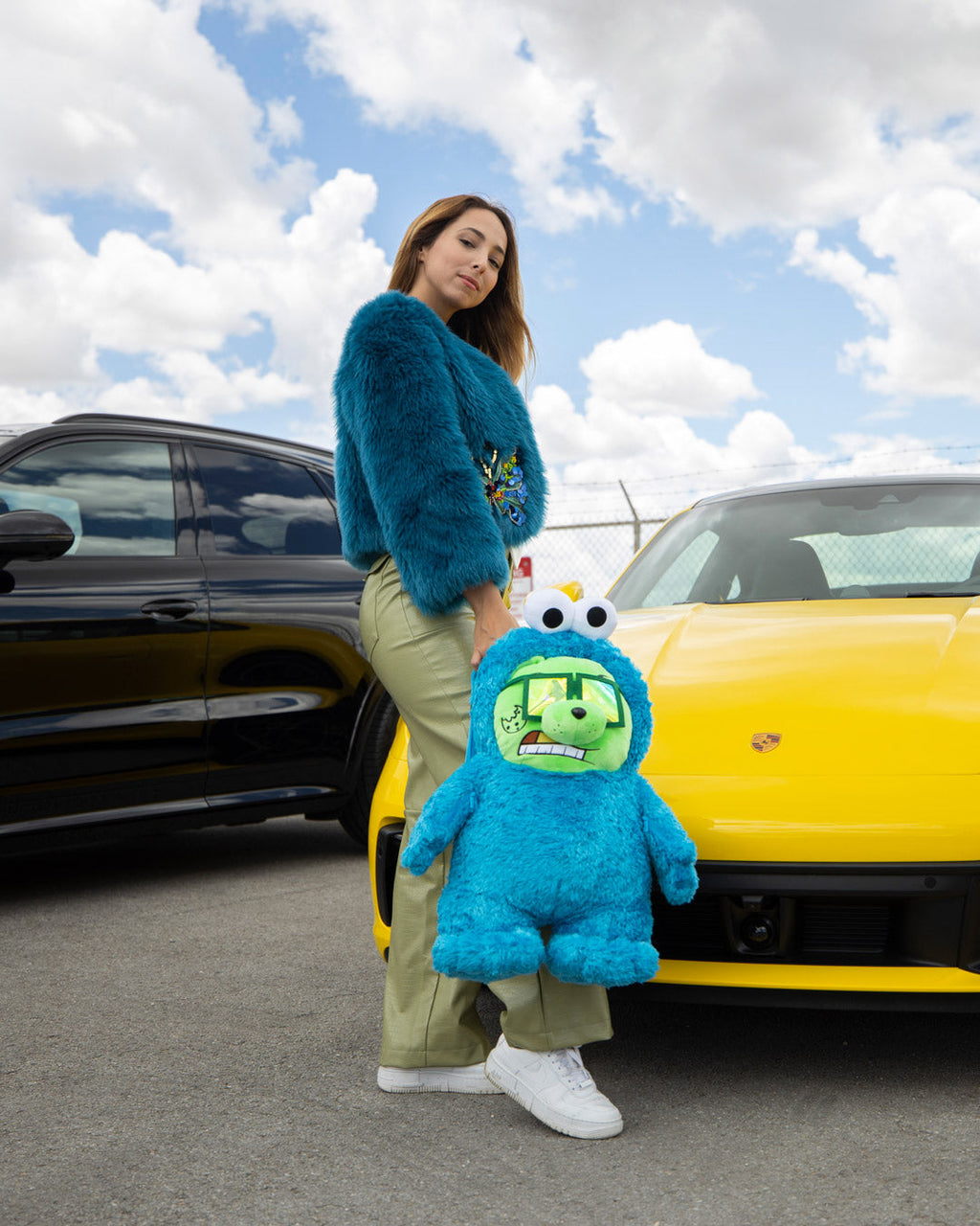 SPRAYGROUND MONEY "COOKIE" BEAR TEDDYBEAR BACKPACK