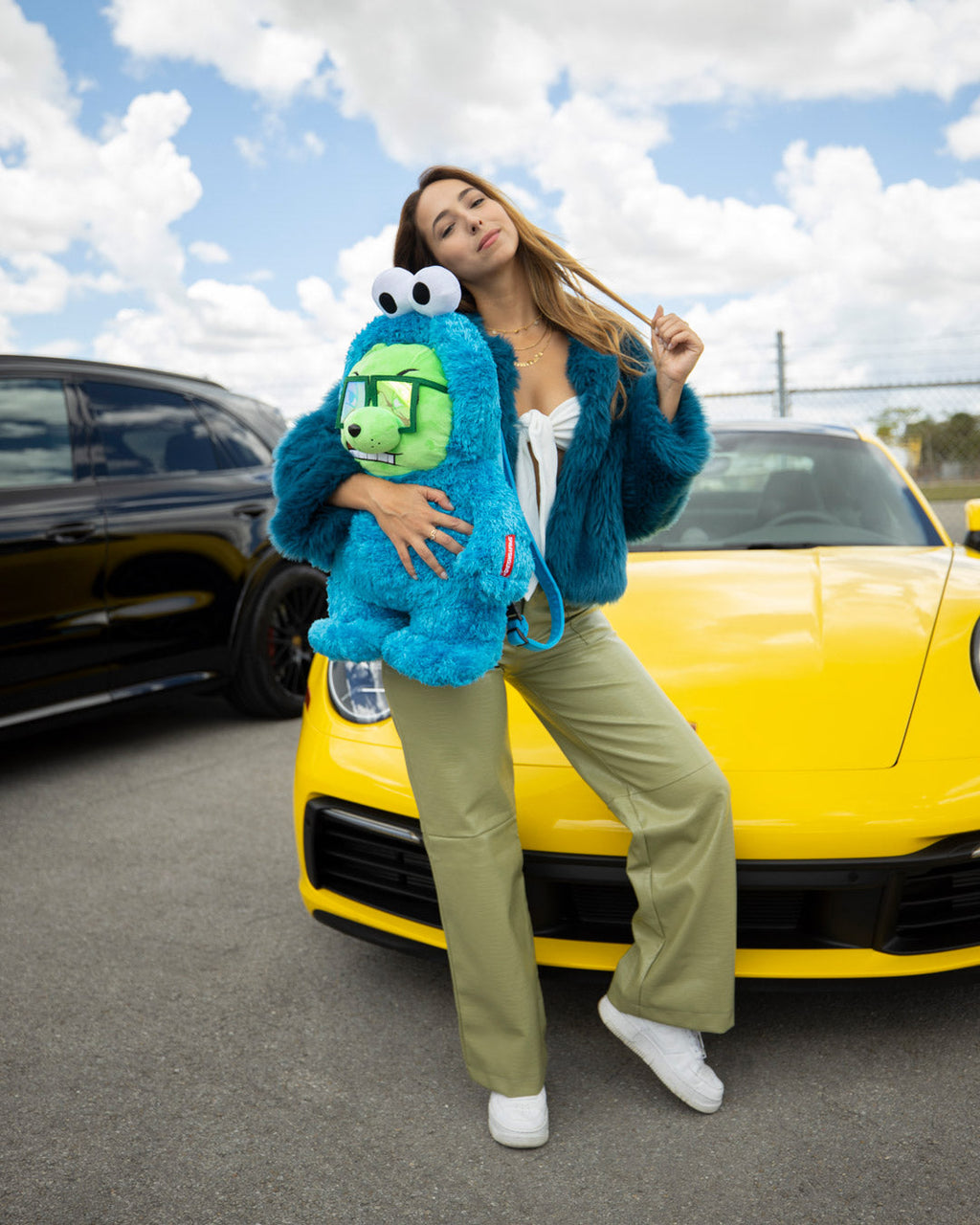 SPRAYGROUND MONEY "COOKIE" BEAR TEDDYBEAR BACKPACK