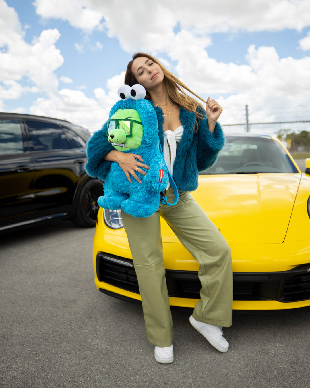 SPRAYGROUND MONEY "COOKIE" BEAR TEDDYBEAR BACKPACK
