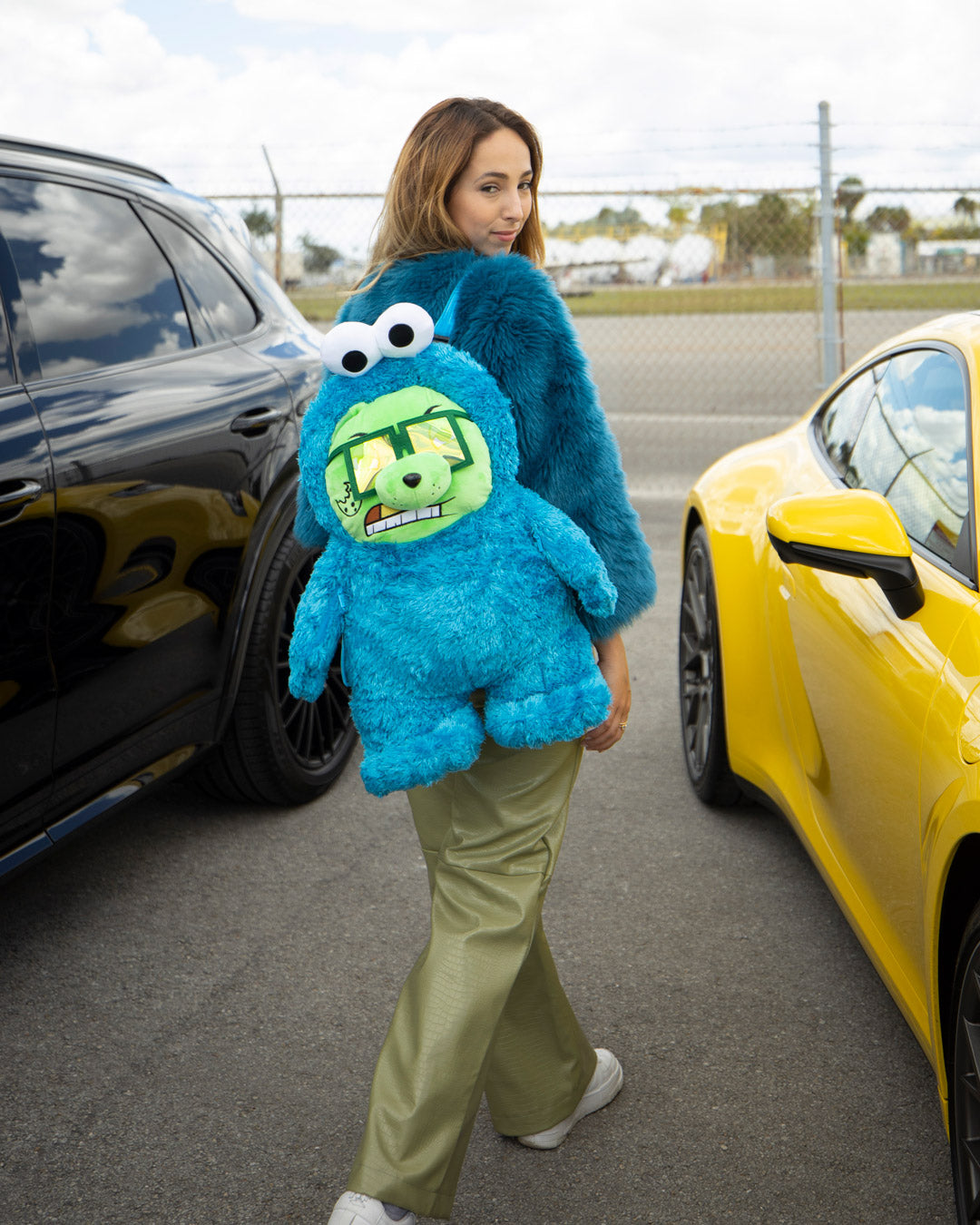 SPRAYGROUND MONEY "COOKIE" BEAR TEDDYBEAR BACKPACK