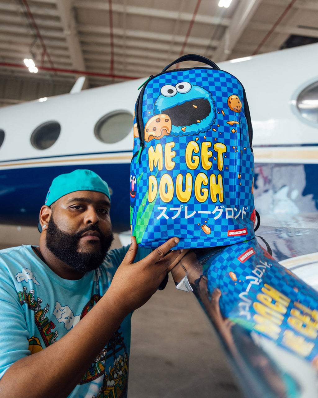 SPRAYGROUND COOKIE MONSTER ME GET DOUGH (DLXV)