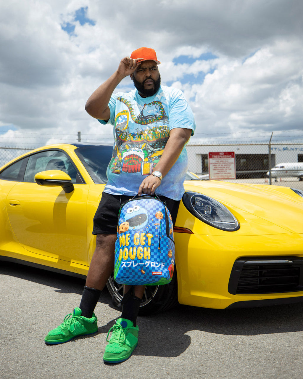 SPRAYGROUND COOKIE MONSTER ME GET DOUGH (DLXV)