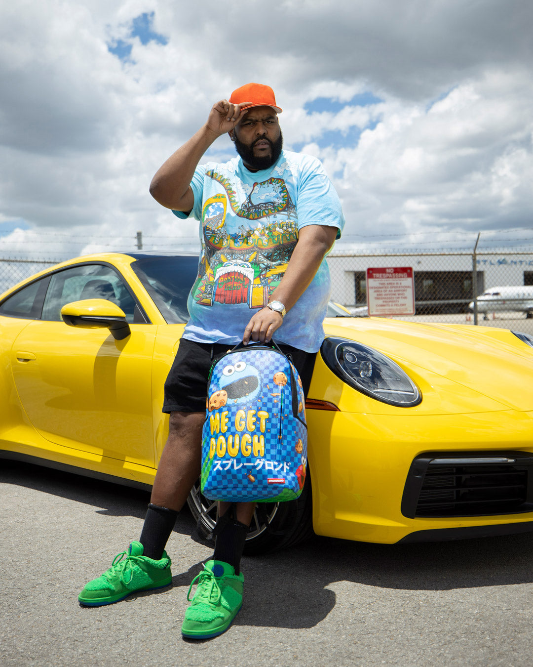 SPRAYGROUND COOKIE MONSTER ME GET DOUGH (DLXV)