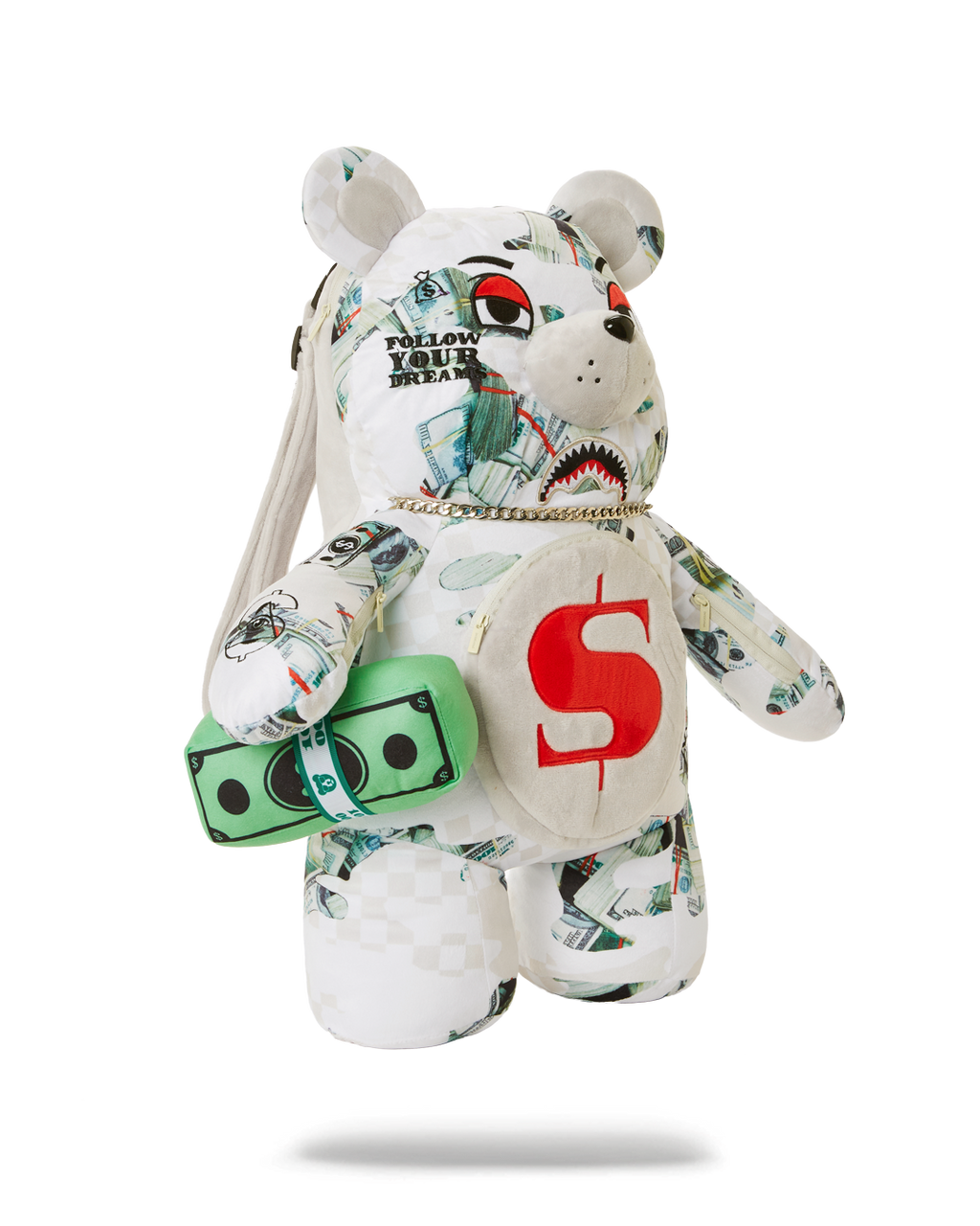 SPRAYGROUND FEROCIOU$ MONEYBEAR TEDDYBEAR BACKPACK