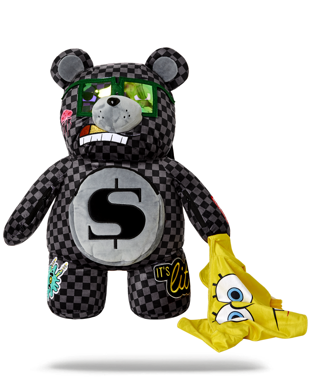 SPRAYGROUND SPONGEBOB MONEYBEAR TEDDYBEAR BACKPACK