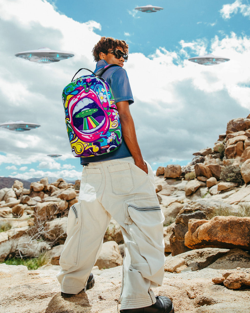 SPRAYGROUND TRIPS & LIPS BACKPACK