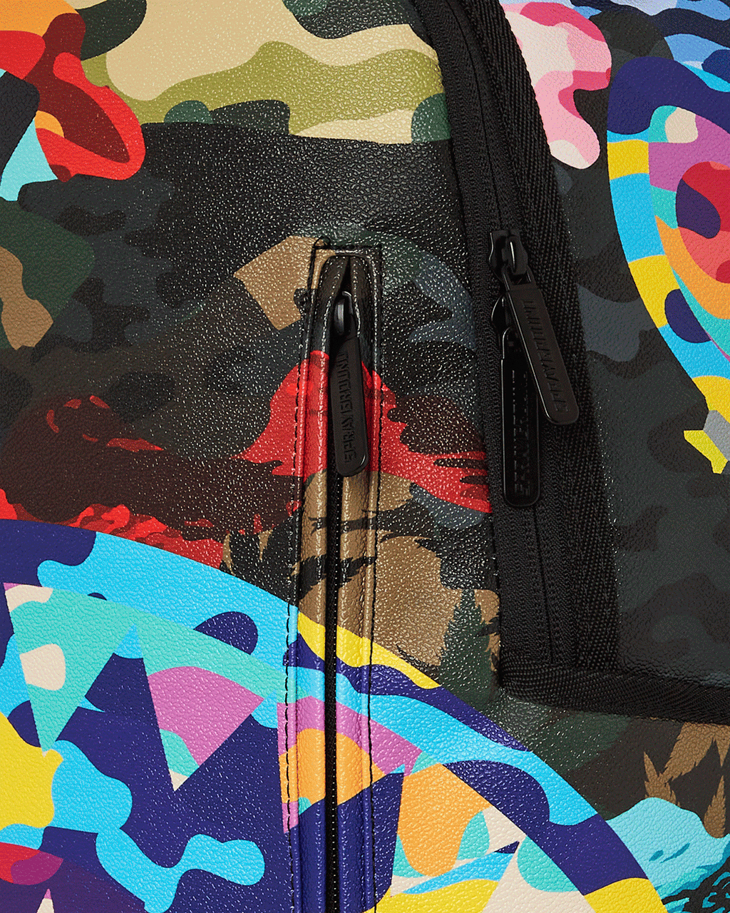 SPRAYGROUND SLICED AND DICED CAMO BACKPACK