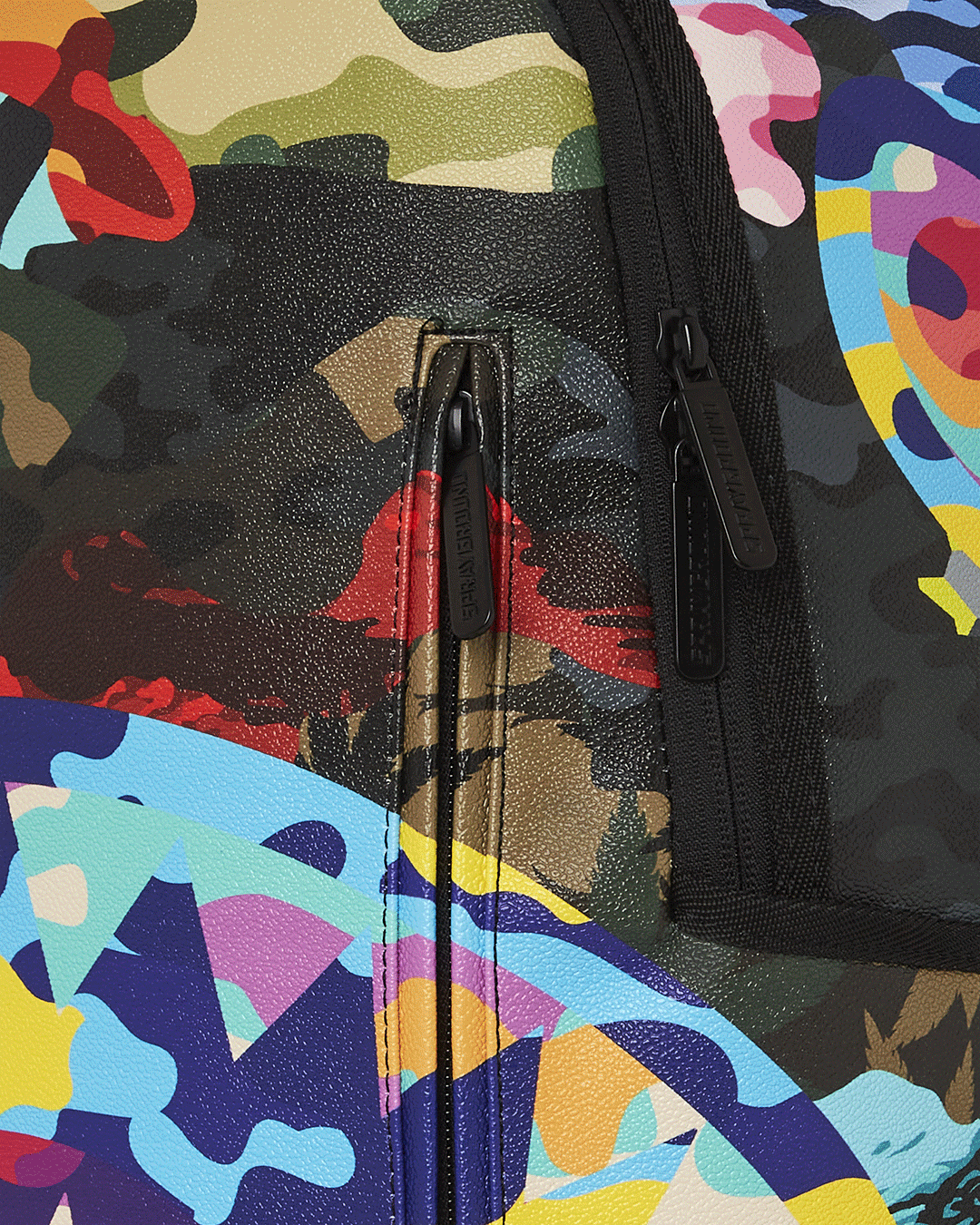 SPRAYGROUND SLICED AND DICED CAMO BACKPACK