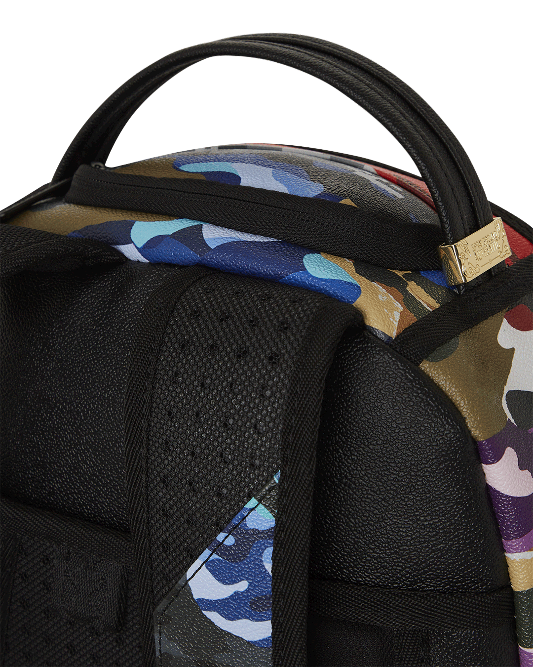 SPRAYGROUND SLICED AND DICED CAMO BACKPACK
