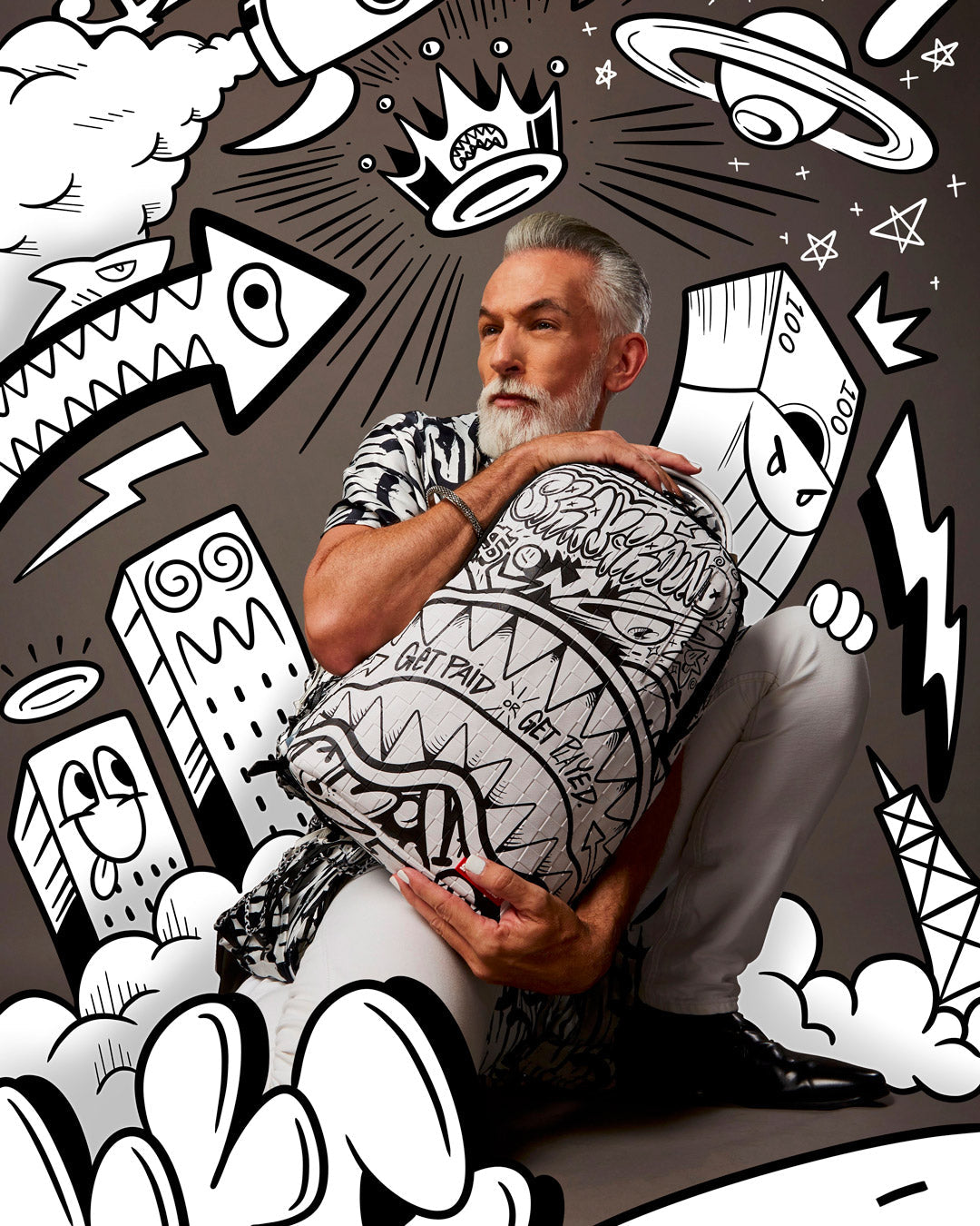 SPRAYGROUND PAYDAY PARTY BACKPACK (DLXV)