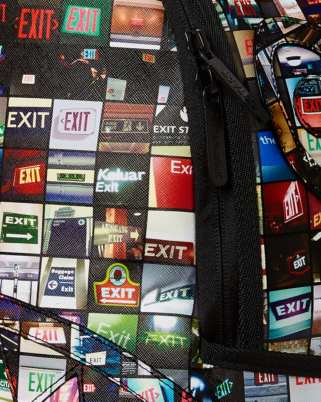 SPRAYGROUND EXIT ART COLLAB BACKPACK (DLXV)