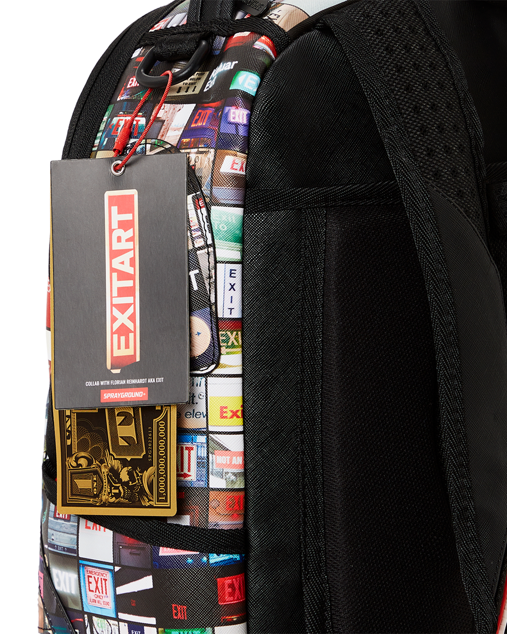 SPRAYGROUND EXIT ART COLLAB BACKPACK (DLXV)