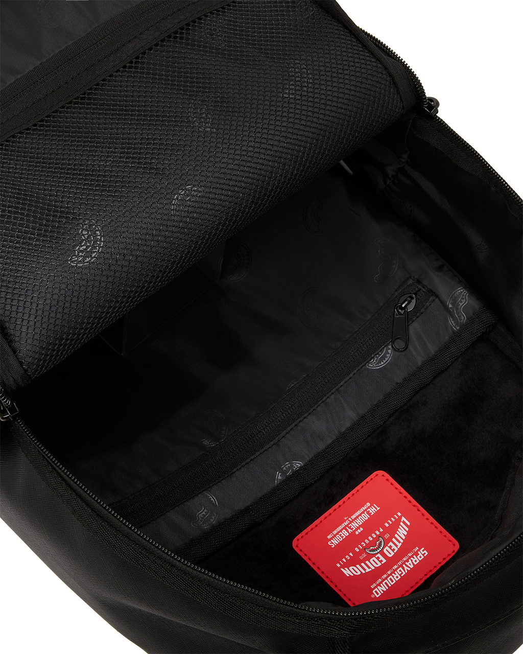SPRAYGROUND SHARK CENTRAL GREYTONE BACKPACK (DLXV)