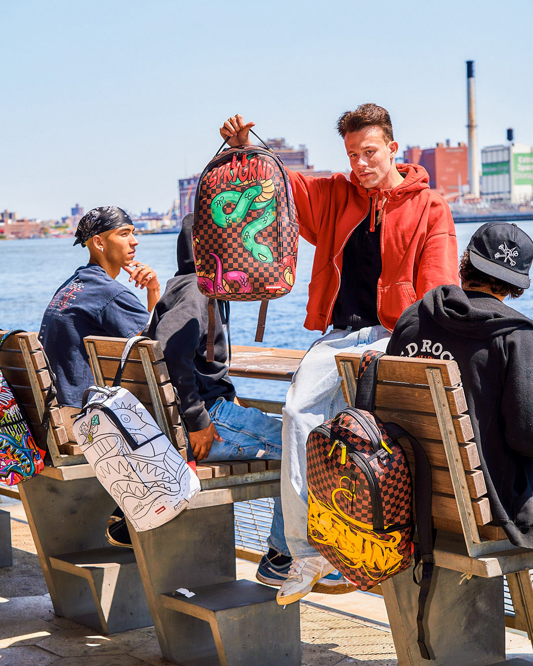SPRAYGROUND SNAKES ON A BAG BACKPACK (DLXV)
