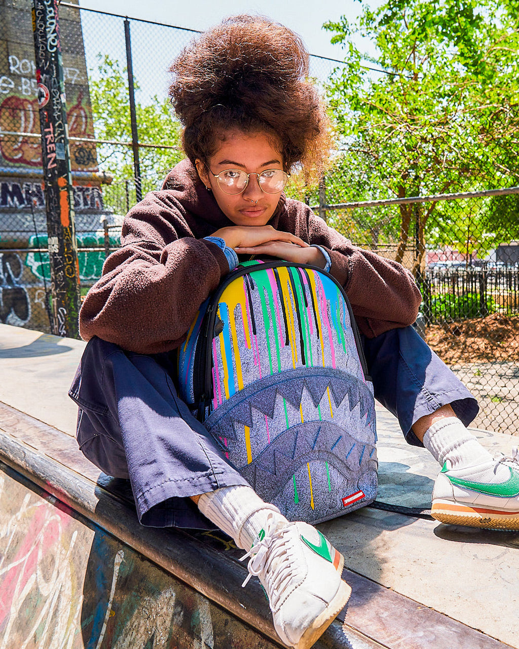 SPRAYGROUND DRIPPY STONE BACKPACK (DLXV)