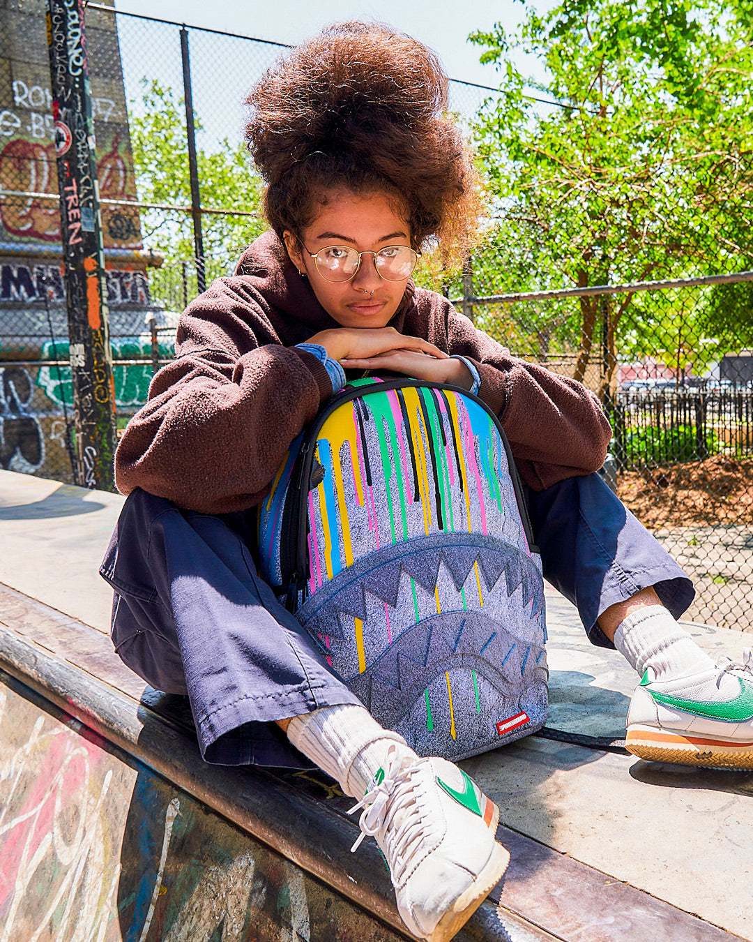 SPRAYGROUND DRIPPY STONE BACKPACK (DLXV)
