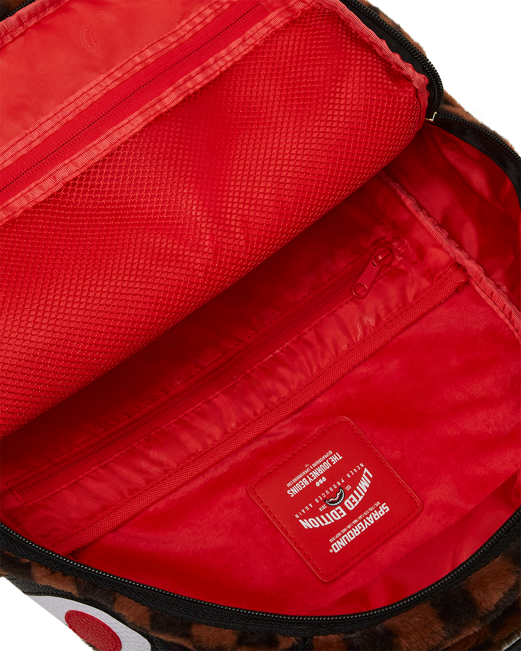 SPRAYGROUND FURRR SHARKS IN PARIS BACKPACK (DLXV)