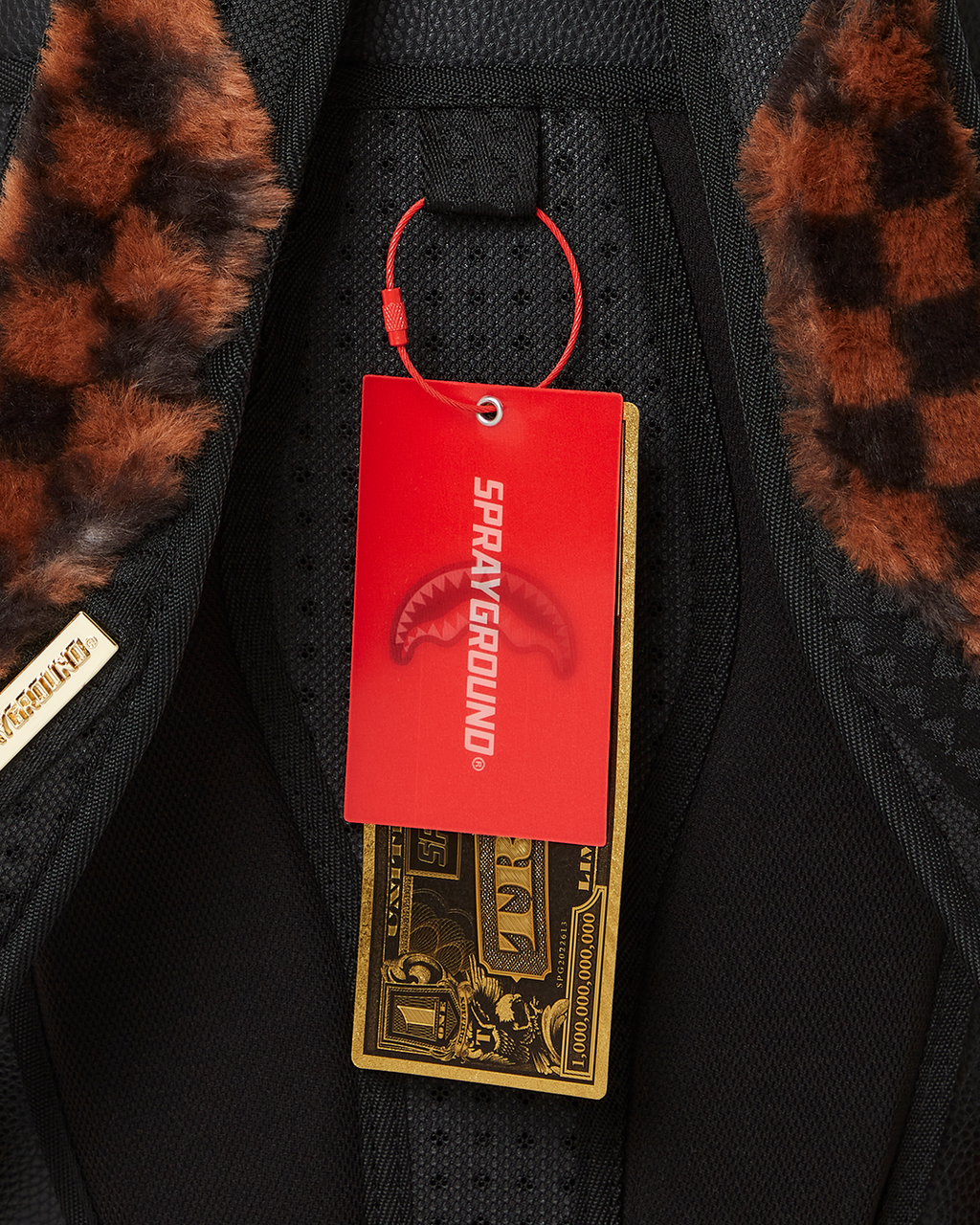 SPRAYGROUND FURRR SHARKS IN PARIS BACKPACK (DLXV)