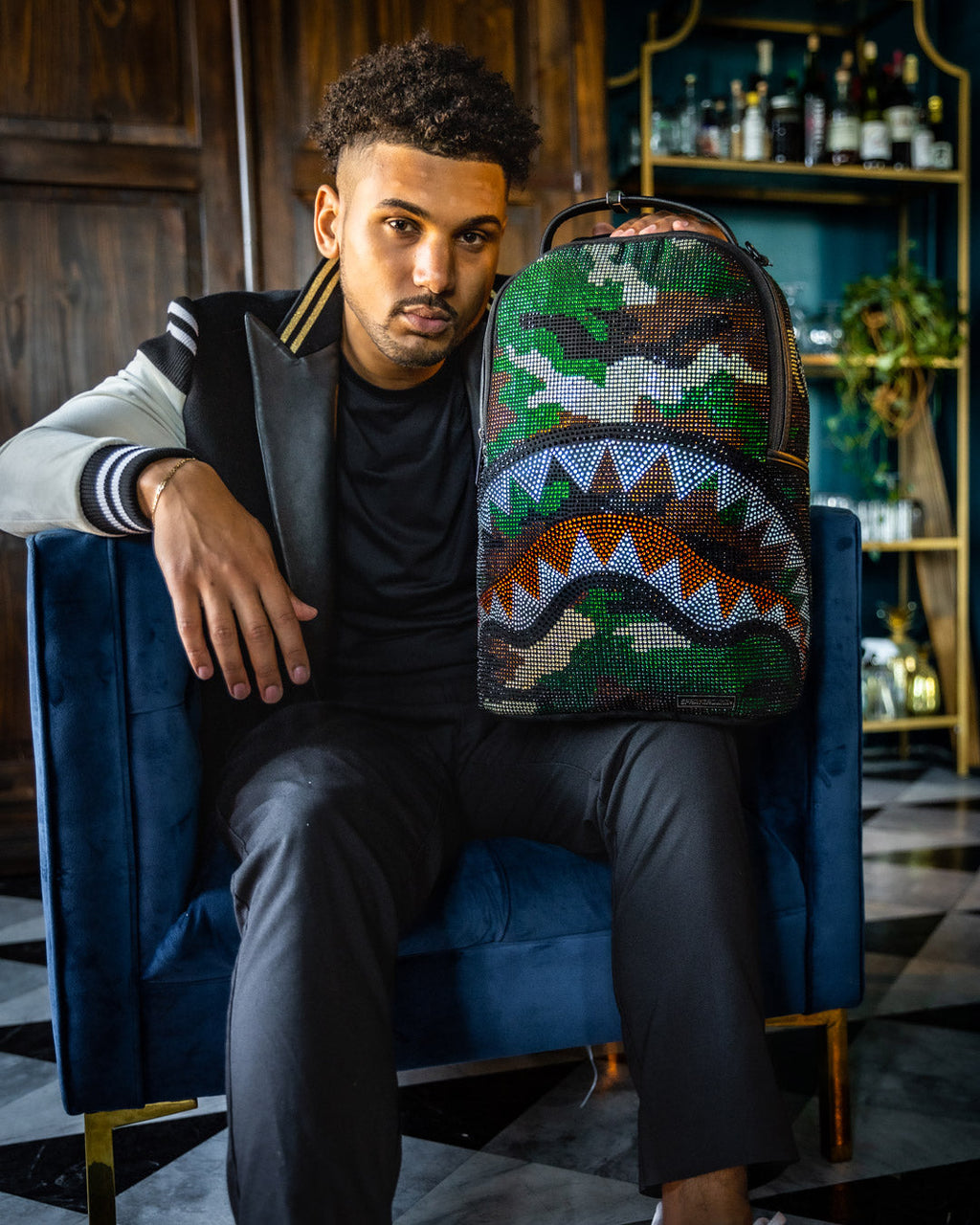 SPRAYGROUND TRINITY CAMO BACKPACK (DLXV)